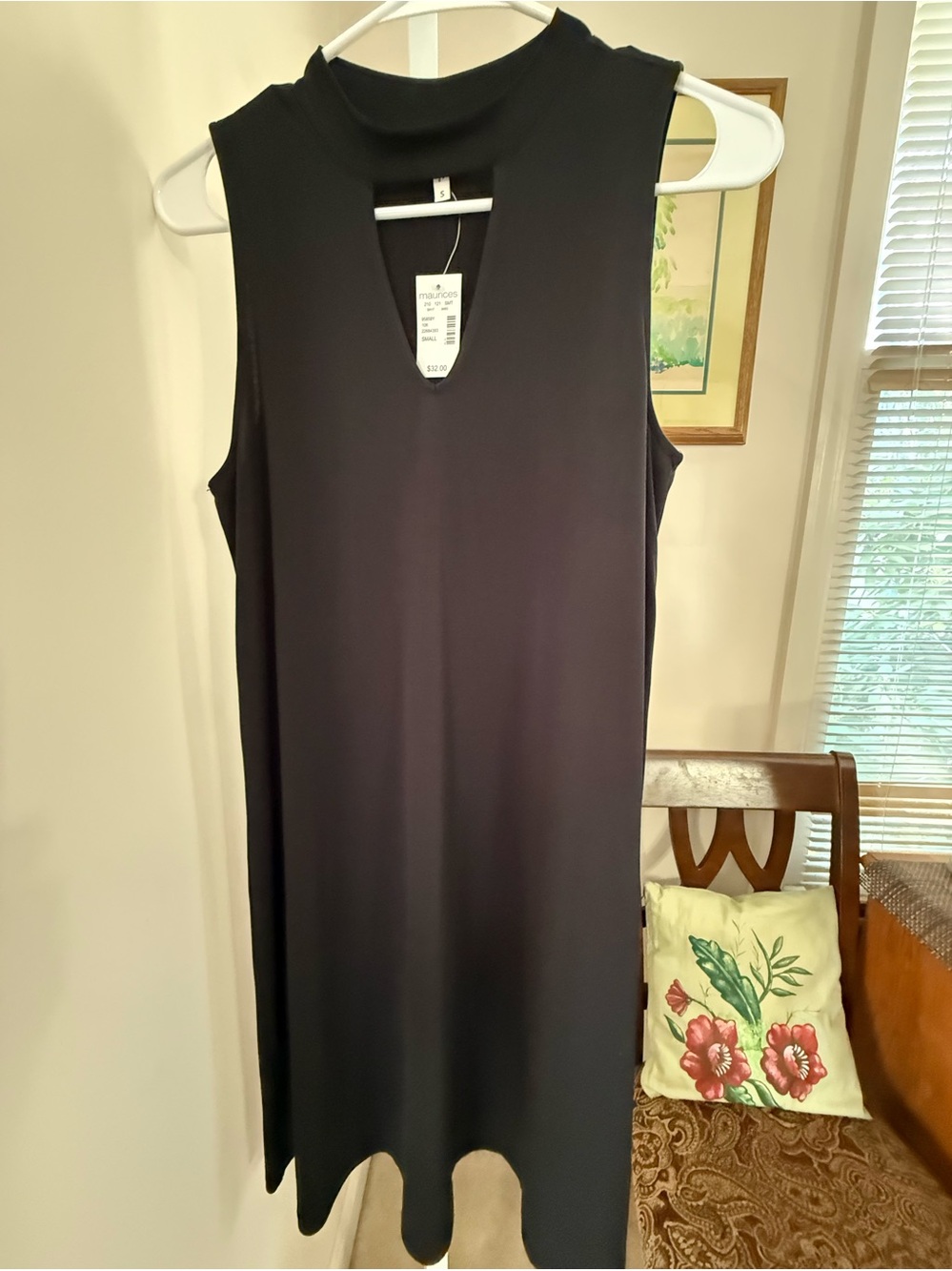 Maurices Sleeveless Black Lightweight Dress. NWT. Size 8